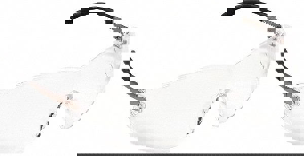 Safety Glass: Anti-Fog & Scratch-Resistant, Polycarbonate, Clear Lenses, Frameless, UV Protection